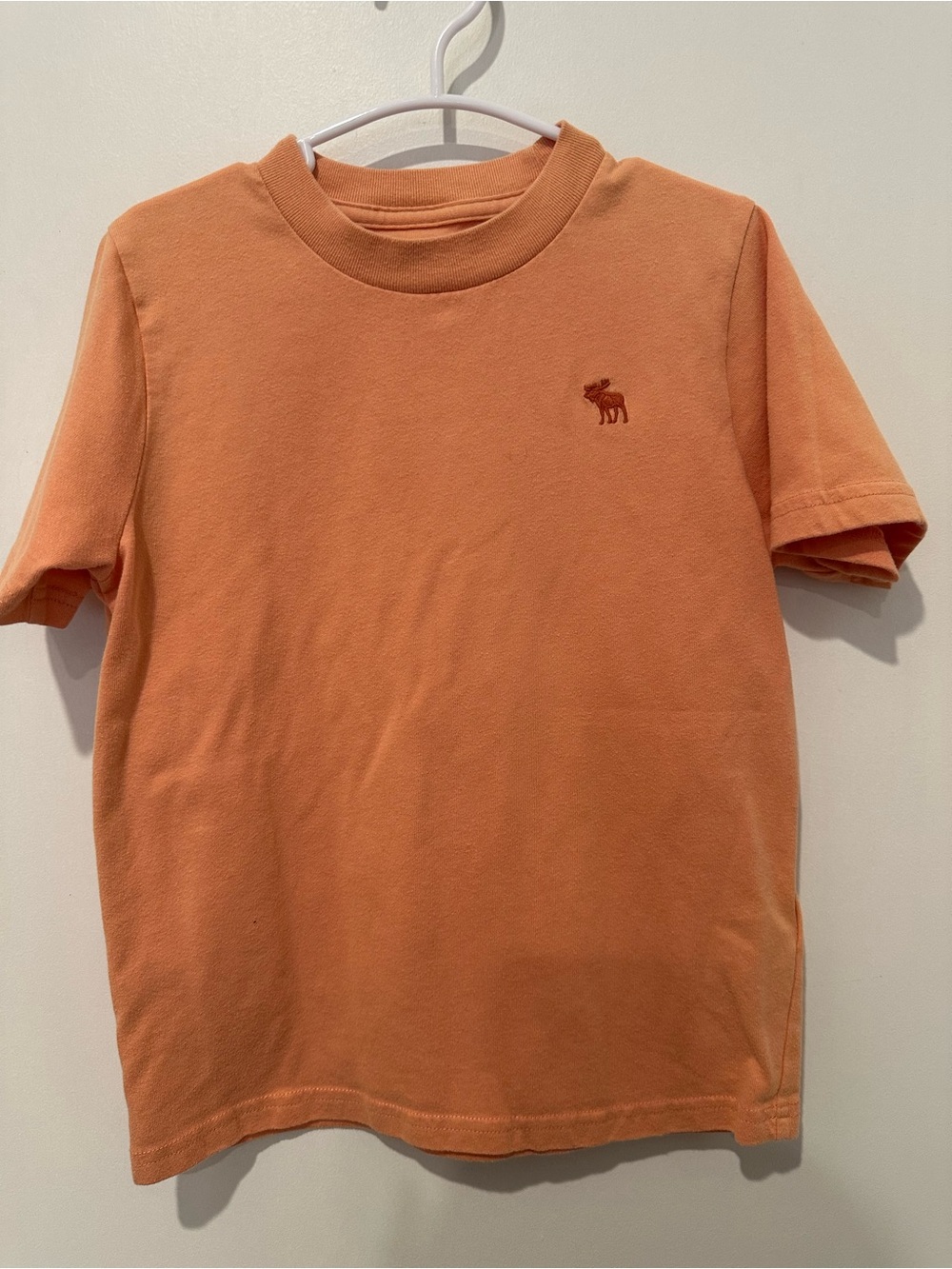 abercrombie kids Orange Short Sleeve Logo Tee